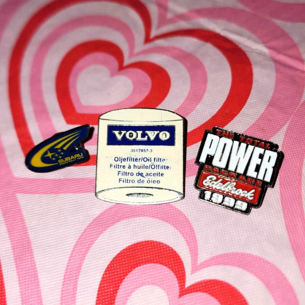 Lot of 3 pins from late 90s SEMA show